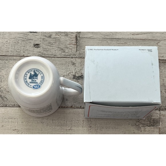 Norman Rockwell‎ Vintage Collectible Mugs - Memories and Bedtime New In the Box - Picture 7 of 15